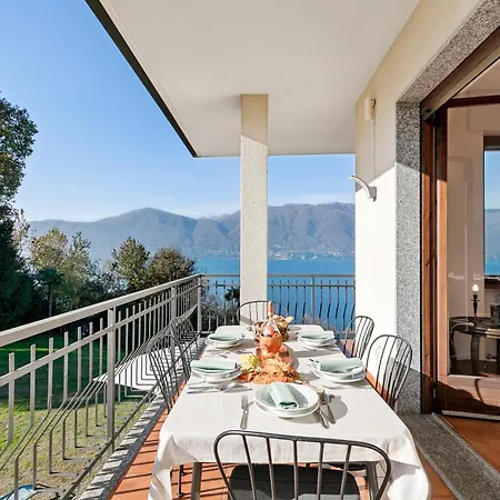 Apartamento Casa Antonia: Lake Maggiore Villa With Private Pool - Happy Rentals Porto Valtravaglia