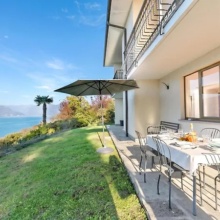 Casa Antonia: Lake Maggiore Villa With Private Pool - Happy Rentals Apartamento Porto Valtravaglia