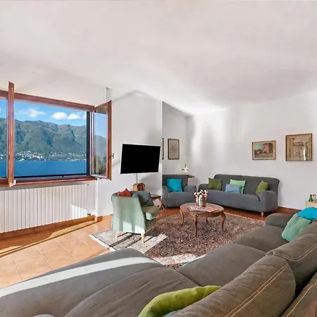 Casa Antonia: Lake Maggiore Villa With Private Pool - Happy Rentals Apartamento *